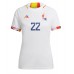 Billiga Belgien Charles De Ketelaere #22 Borta fotbollskläder Dam VM 2022 Kortärmad
